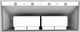 Vent-A-Hood® 60" White Wall Mounted Liner Insert-2