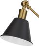 K & K Interiors Gold Desk Lamp-1