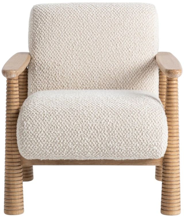 Classic Home Caprice Beige Natural Accent Chair-2