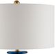 Currey & Company Aladdin Clear Blue/Off-White Table Lamp-2