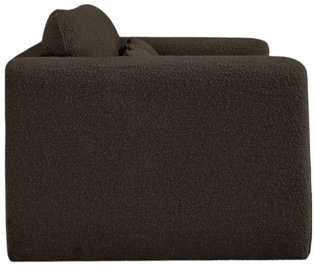 Meridian Furniture Stylus Brown Boucle Fabric Loveseat-2