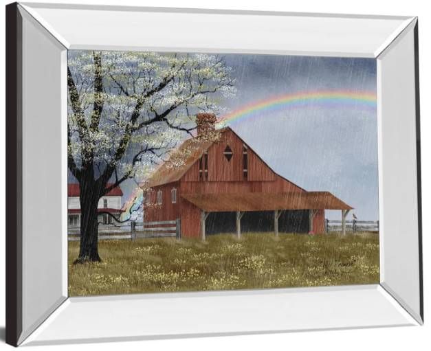 Classy Art His Promise by Billy Jacobs Mirrored Frame Wall Art-1