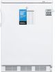 Accucold® 24" 3.2 Cu. Ft. White Built In Under The Counter Upright Freezer-0