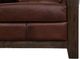 International Furniture Direct Walnut Brown Leather Sofa-5