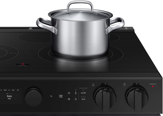 Samsung Bespoke 30" Matte Black Steel Slide In Electric Range-7
