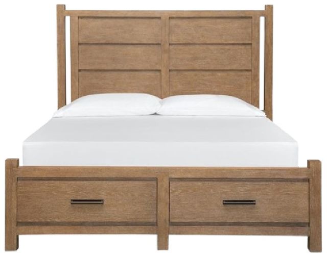 Magnussen Home® Plum Creek Sierra Brown California King Storage Panel Bed-1
