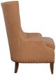 Fairfield® Customizable Pelle Provisions Downing Leather Wing Chair-2