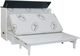CabinetBed Inc.™ Elite Barn Black/White Folding Queen Bed-1