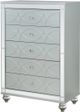 Coaster® Gunnison Silver Metallic Chest-1