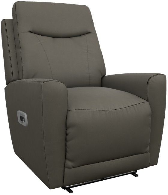 La-Z-Boy® Kodie Dove Gray Power Wall Recliner with Headrest and Lumbar-0