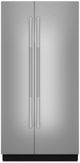 JennAir® RISE™ 42" Stainless Steel Fully Integrated Built-In Side-by-Side Refrigerator Panel-Kit-0