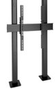 Chief® Professional AV Solutions Black FUSION™ Large Bolt-Down Freestanding Video Wall-1