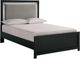 Signature Design by Ashley® Maeling Black Full Upholstered Panel Bed-0