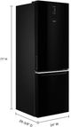 Whirlpool® 24" 13.0 Cu. Ft. Black Bottom Freezer Refrigerator-2