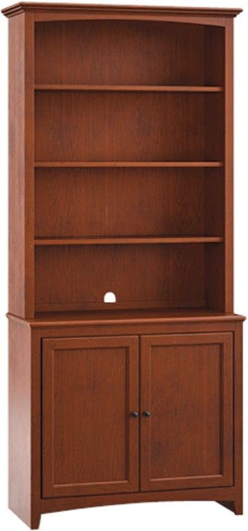Whittier Wood® Furniture Customizable McKenzie 36" Wide Hutch-2