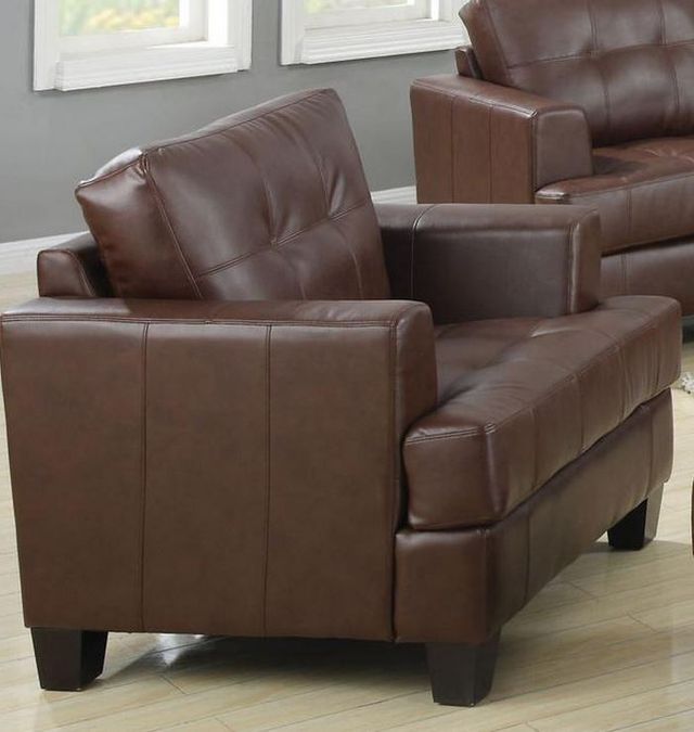 Coaster® Samuel Brown Chair-1