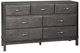 Signature Design by Ashley® Caitbrook Gray Dresser and Mirror Set-1