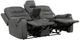 Homelegance® Oberon Dark Gray Double Manual Reclining Loveseat with Center Console-4