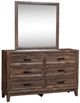 Liberty Furniture Ridgecrest 4-Piece Cobblestone King Panel Bedroom Set-2
