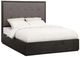 Modus Furniture Oxford Basalt Gray California King Upholstered Storage Bed-0