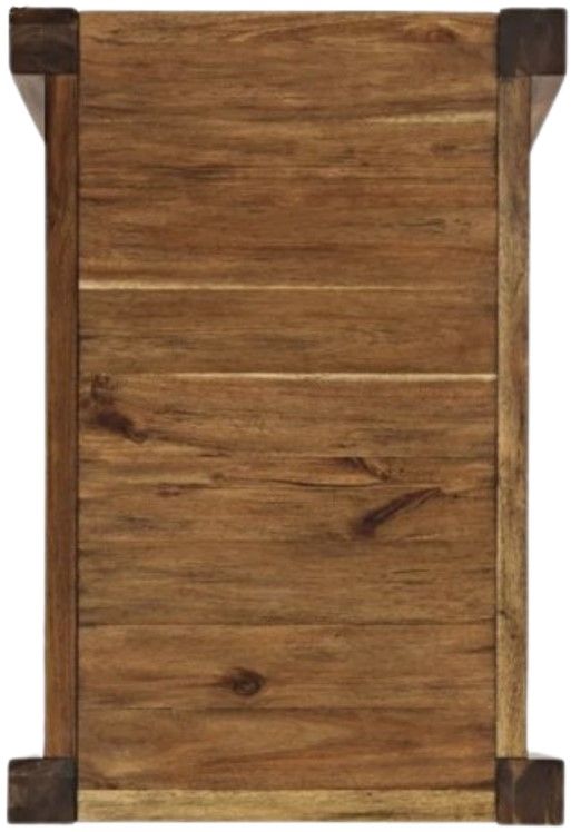 Jofran Inc. Beacon Street Brown Chairside Table-3