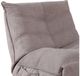 Elements International Zara Lugano Dove Power Swivel Recliner-1