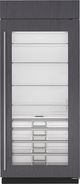 Sub-Zero® Classic Series 36" 22.9 Cu. Ft. Panel Ready Right Hinge Column Refrigerator with Standard Glass Door-0