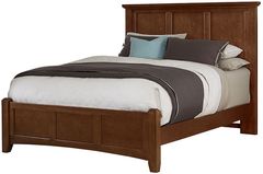 Vaughan-Bassett Bonanza Cherry Queen Mansion Bed