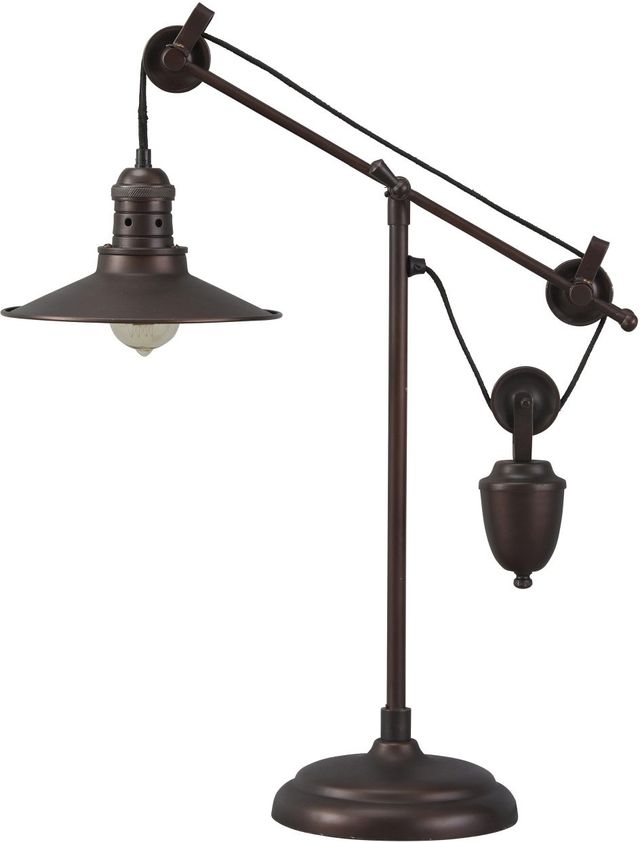 Signature Design by Ashley® Kylen Bronze Metal Desk Lamp-0