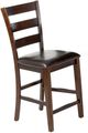 Intercon Kona Brown/Raisin Ladder Stool-0