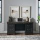 Liberty Furniture Meritage Aged Charcoal/Caramel Junior Executive Credenza-1