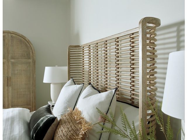 Hooker® Furniture Surfrider Driftwood Queen Slatted Panel Bed-2