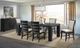 Elements International Grady Black Dining Table-4