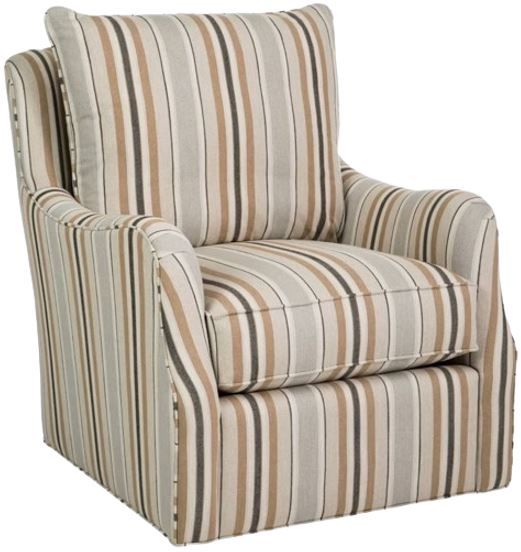 Paula Deen™ by Craftmaster® Customizable 38" Swivel Chair-0