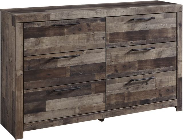 Derekson Dresser - Multi Gray