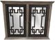 Vintage Furniture Athens 2-Door Console with Mirror-0