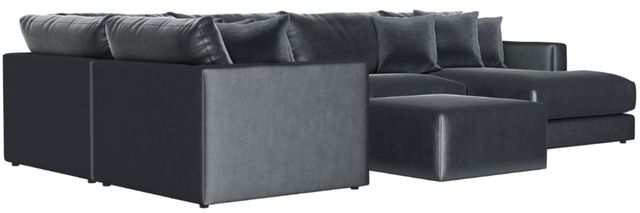 Jackson Furniture Remington 6-Piece Slate U-Shape Sectional with Ottoman-3