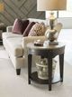 Kincaid Furniture Plank Road Artisan's Charcoal Round End Table-2