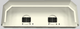Vent-A-Hood® Designer Series 66" Biscuit Wall Mounted Range Hood-3