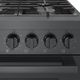 Bosch 800 Series 36" Black Stainless Steel Pro Style Natural Gas Range-2