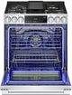 LG Studio 30" Stainless Steel Slide In Dual Fuel Range -2