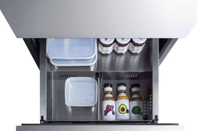 Summit® 4.8 Cu. Ft. Panel Ready Refrigerator Drawer -5