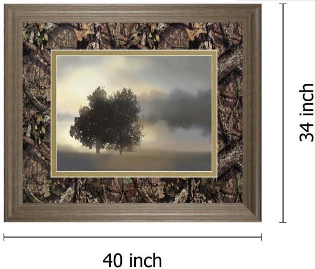 Classy Living Nan Misty Morning 40" Wall Art-2
