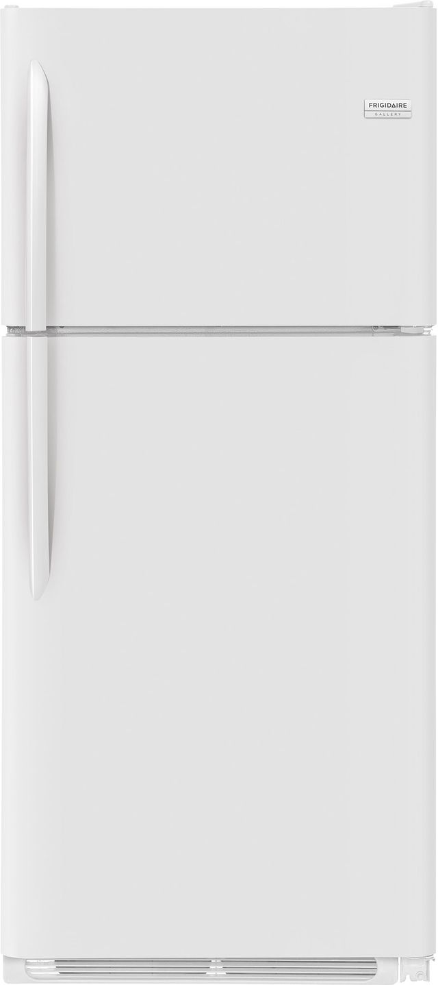 Frigidaire Gallery® 20.4 Cu. Ft. Top Freezer Refrigerator-Pearl White-0