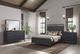 Bernards Elure 4-Piece Peppercorn Queen Open Panel Bedroom Set-5