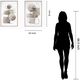 Classy Living 2-Piece Modern Minimalist Linear Duo Wall Art Set-2