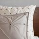 Olliix by INK+IVY 3 Piece Grey King/California King Masie Elastic Embroidered Cotton Comforter Set-4
