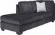 Signature Design by Ashley® Altari 2-Piece Slate Left-Arm Facing Sectional and Chaise-1