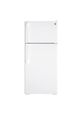 GE® 28" 16.6 Cu. Ft. ENERGY STAR® White Top Freezer Refrigerator-0