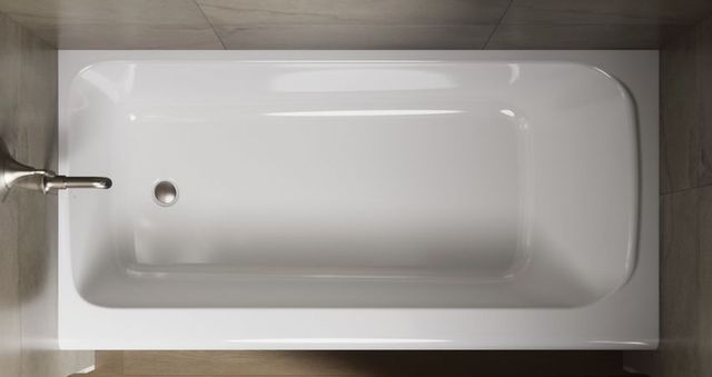 KOHLER® Avec® White 72" x 36" Alcove Bath - Left Drain-4